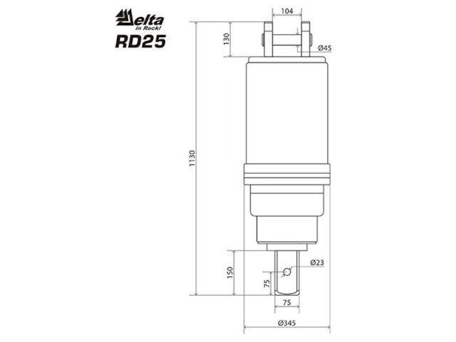 Фото №2: Гидровращатель Delta RD-25