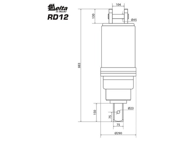 Фото №4: Гидровращатель Delta RD-12