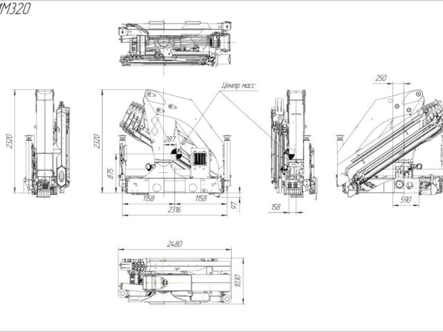 Фото №4: КМУ INMAN IM 320-05
