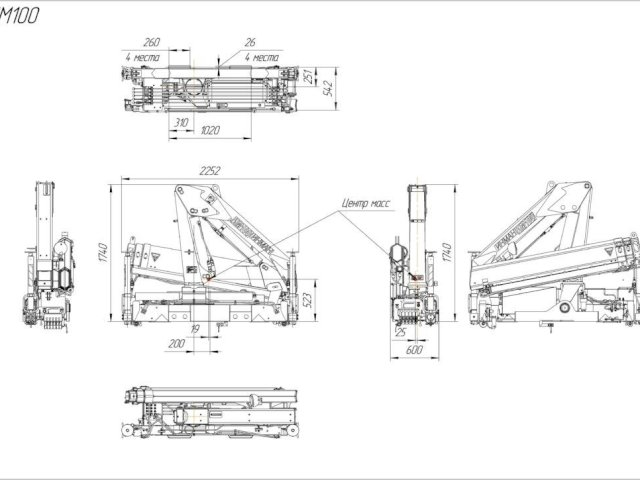 Фото №3: КМУ INMAN IM 100