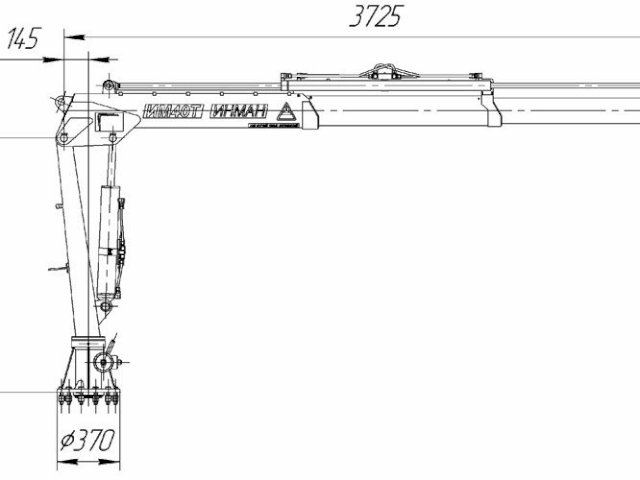 Фото №3: КМУ INMAN IM 40T