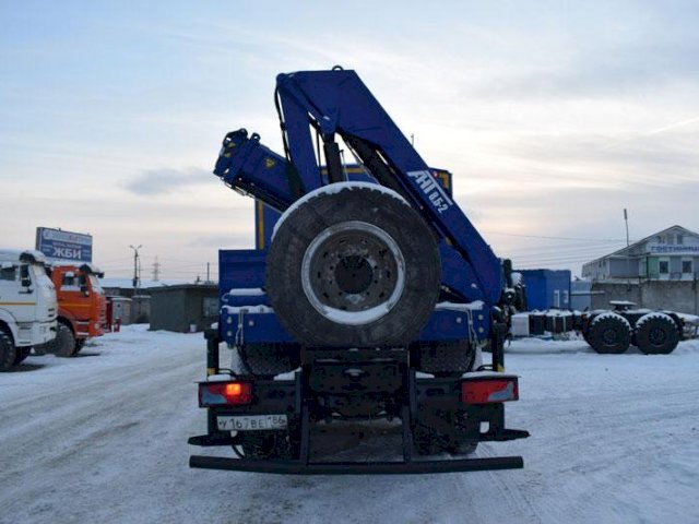 Фото №5: Грузопассажирский автобус MAN TGS 40.430 с КМУ АНТ 8.5-2 (001) – 10+2 места