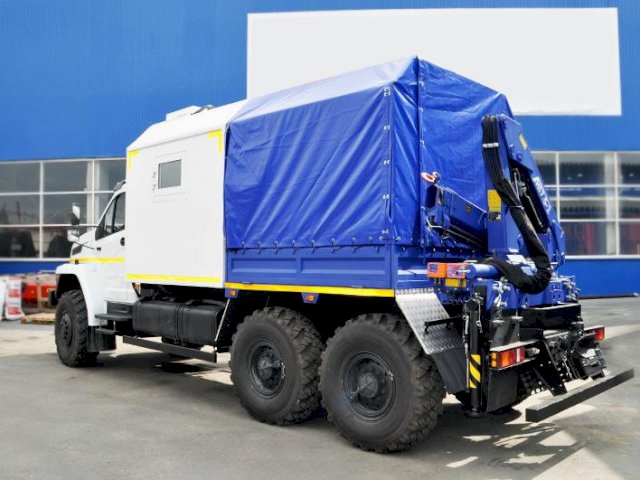 Фото №4: Грузопассажирский автобус Урал-NEXT 4320-6951-74Е5 с КМУ АНТ 7.5-2 – 6+2 места