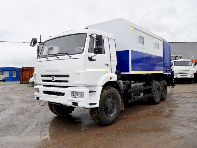 Фото №4: Грузопассажирский автобус КАМАЗ 43118-3098-50 с КМУ АНТ 12-2 – 6+2 места
