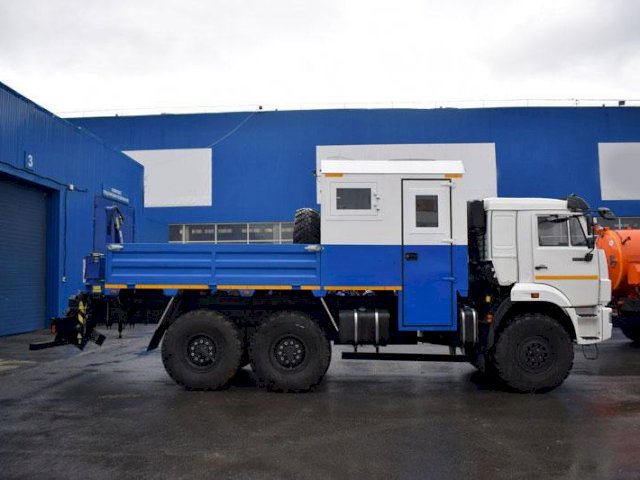 Фото №7: Грузопассажирский автобус КАМАЗ 43118-3011-50 с КМУ АНТ 1.8-2 – 6+2 места