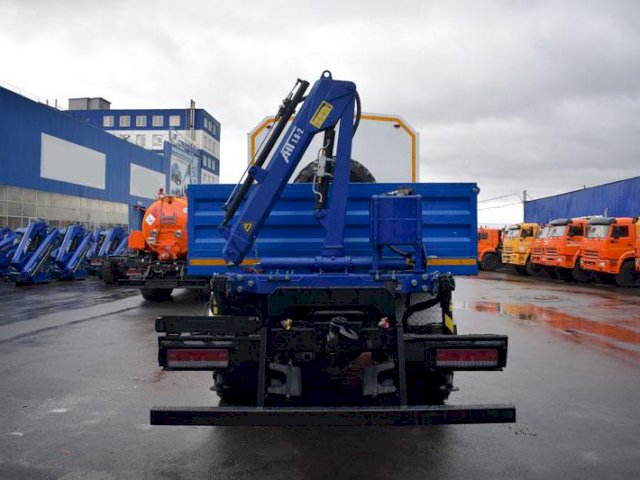 Фото №5: Грузопассажирский автобус КАМАЗ 43118-3011-50 с КМУ АНТ 1.8-2 – 6+2 места