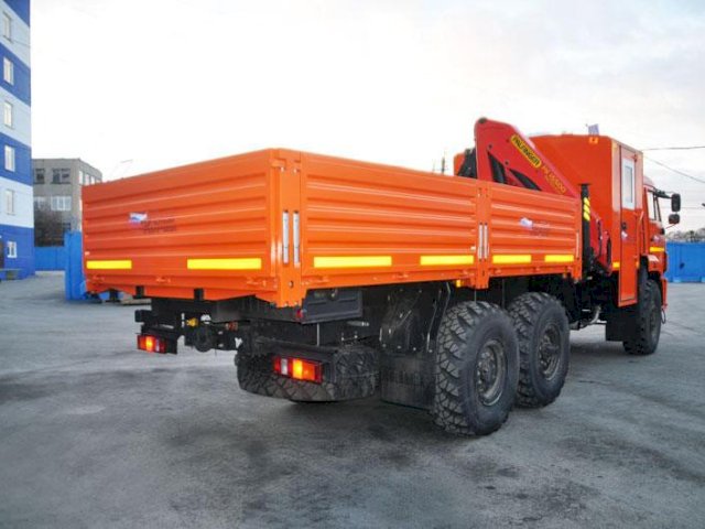 Фото №6: Грузопассажирский автобус КАМАЗ 43118-3011-50 с КМУ Palfinger PK 15500 – 3+2 места