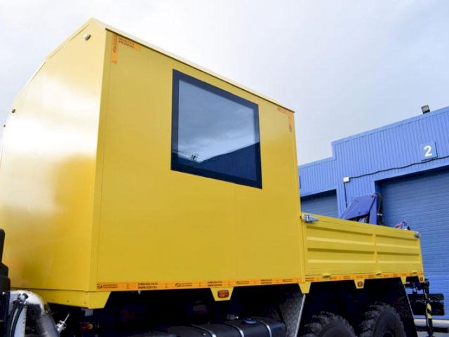 Фото №14: Грузопассажирский автобус КАМАЗ 43118-3011-50 с КМУ АНТ 5-2 (042) – 6+2 места