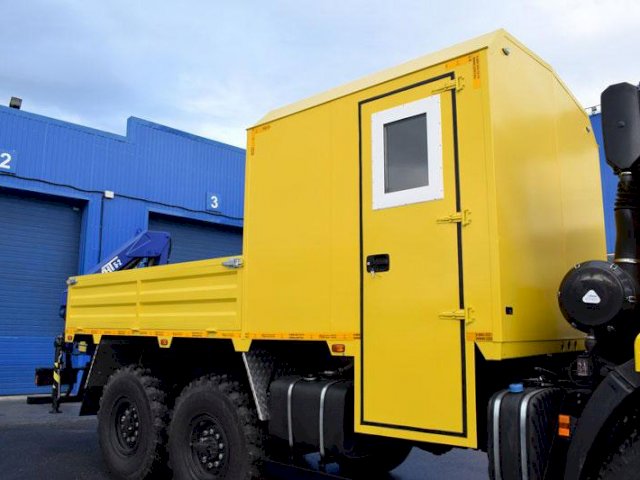 Фото №12: Грузопассажирский автобус КАМАЗ 43118-3011-50 с КМУ АНТ 5-2 (042) – 6+2 места