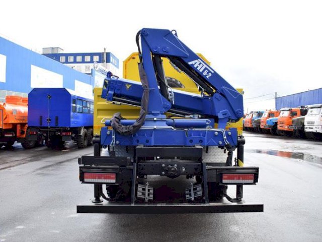 Фото №5: Грузопассажирский автобус КАМАЗ 43118-3011-50 с КМУ АНТ 5-2 (042) – 6+2 места