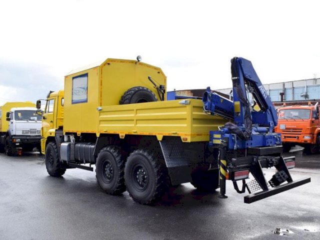 Фото №4: Грузопассажирский автобус КАМАЗ 43118-3011-50 с КМУ АНТ 5-2 (042) – 6+2 места