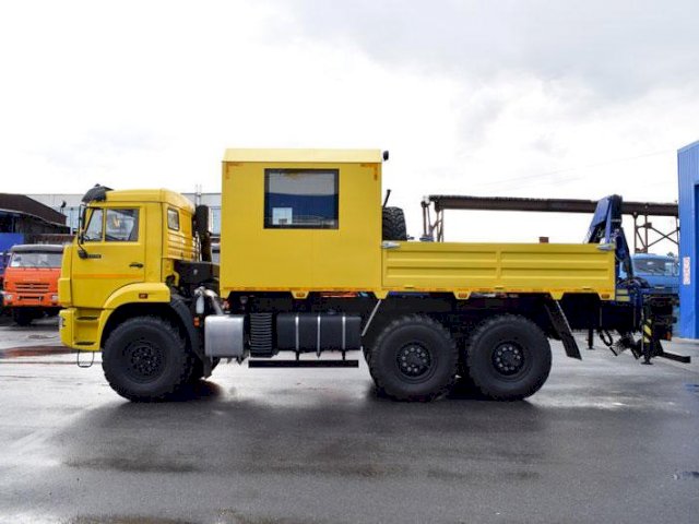 Фото №3: Грузопассажирский автобус КАМАЗ 43118-3011-50 с КМУ АНТ 5-2 (042) – 6+2 места