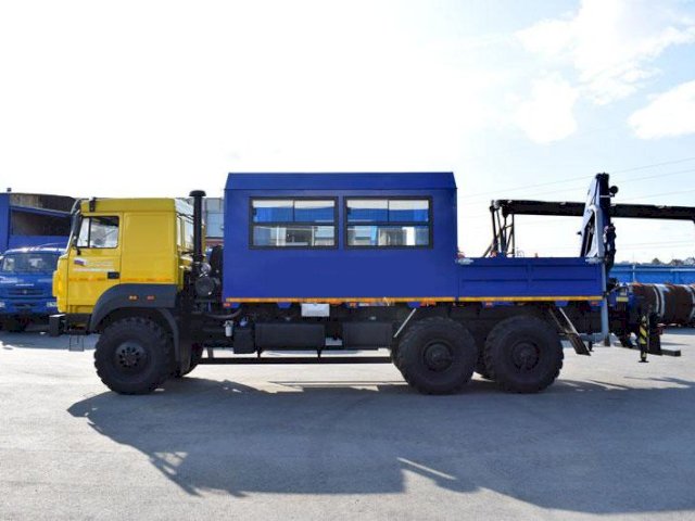 Фото №3: Грузопассажирский автобус Урал 4320-4972-80Е5 с КМУ АНТ 4.4-1 (001) – 8+2 места
