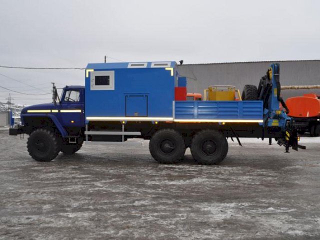 Фото №3: Грузопассажирский автобус Урал 4320-1912-72Е5 с КМУ ИМ-150 – 6+2 места