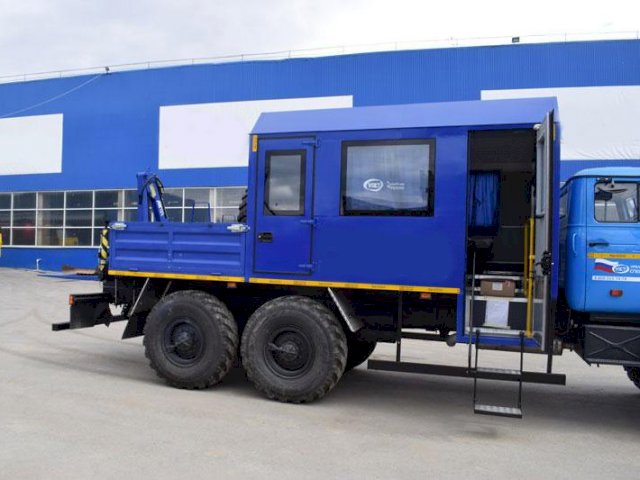 Фото №21: Грузопассажирский автобус Урал 4320-1912-72Е5 с КМУ АНТ 1.8-2 (002) – 10+2 места