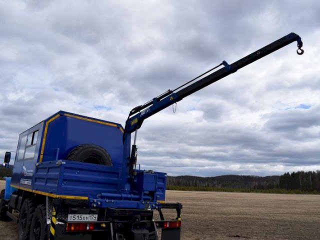 Фото №14: Грузопассажирский автобус Урал 4320-1912-72Е5 с КМУ АНТ 1.8-2 (002) – 10+2 места