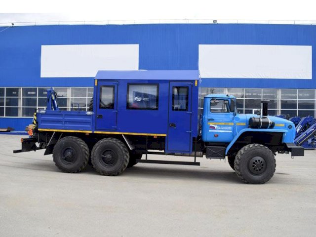 Фото №10: Грузопассажирский автобус Урал 4320-1912-72Е5 с КМУ АНТ 1.8-2 (002) – 10+2 места