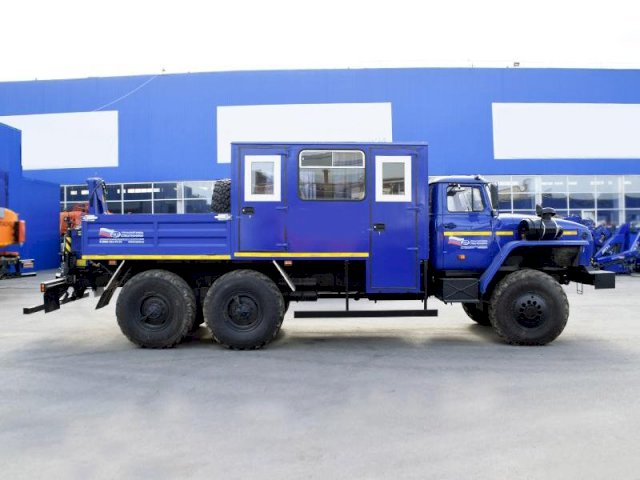 Фото №4: Грузопассажирский автобус Урал 4320-1912-60Е5 с КМУ АНТ 1.8-2 – 6+2 места