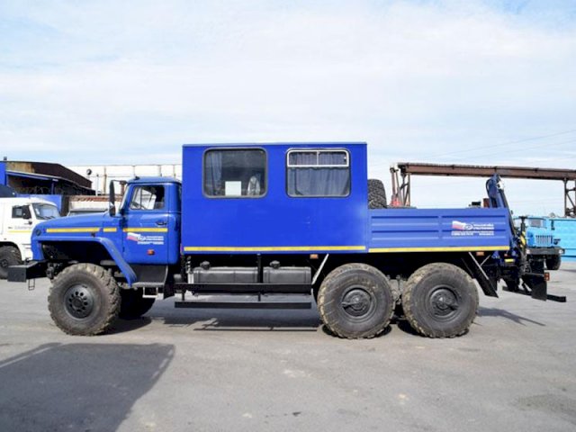 Фото №2: Грузопассажирский автобус Урал 4320-1912-60Е5 с КМУ АНТ 1.8-2 – 6+2 места