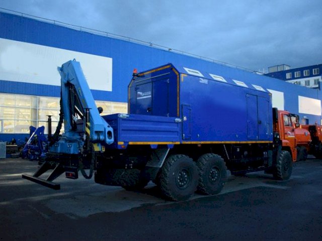 Фото №6: Передвижная маслостанция КАМАЗ 43118-3011-50 с КМУ ИМ-95 (003)