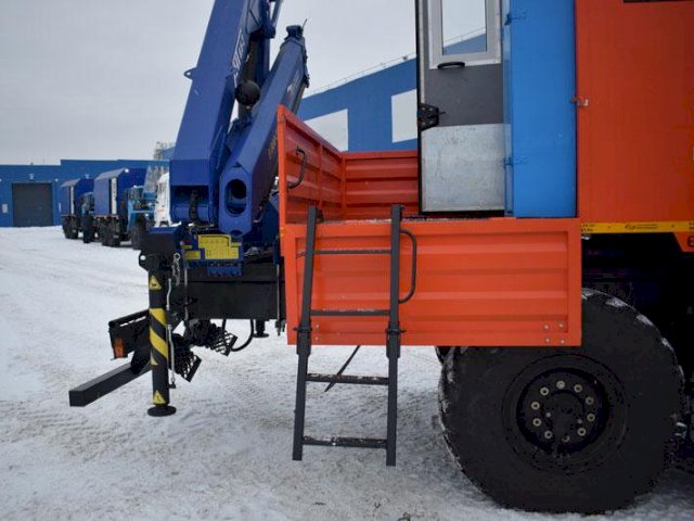 Фото №12: Передвижная маслостанция КАМАЗ 43118-3011-50 с КМУ АНТ 8.5-2 (971)