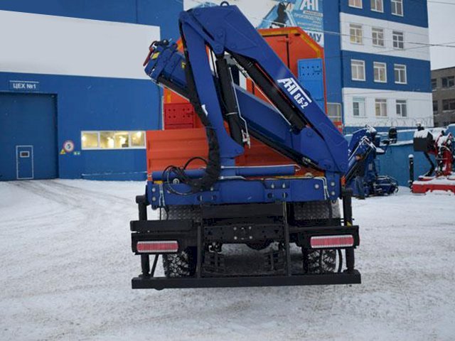 Фото №5: Передвижная маслостанция КАМАЗ 43118-3011-50 с КМУ АНТ 8.5-2 (971)