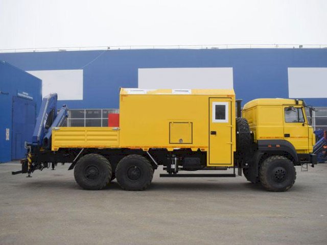 Фото №7: Передвижная маслостанция Урал 4320-4972-80Е5 с КМУ АНТ 12-2