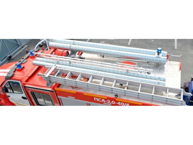 Фото №8: Пожарно-спасательный автомобиль ПСА 2,0-40/4 Урал-NEXT 4320-6951-74Е5 с КМУ АНТ 7.5-2