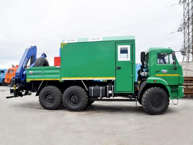 Фото №7: Агрегат ремонта и обслуживания качалок КАМАЗ 43118-3027-50 с КМУ АНТ 12-2