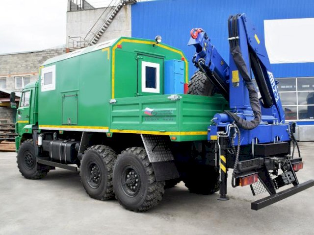 Фото №4: Агрегат ремонта и обслуживания качалок КАМАЗ 43118-3027-50 с КМУ АНТ 12-2