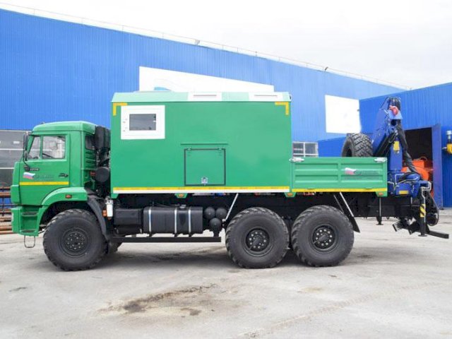 Фото №3: Агрегат ремонта и обслуживания качалок КАМАЗ 43118-3027-50 с КМУ АНТ 12-2