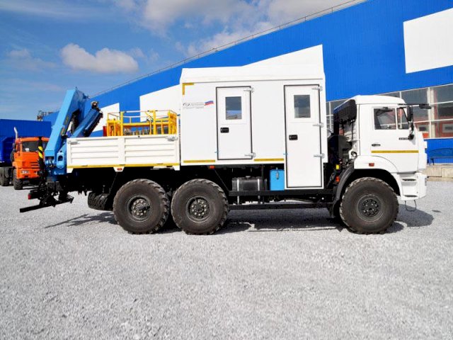 Фото №6: Агрегат ремонта и обслуживания качалок КАМАЗ 43118-3017-50 с КМУ ИМ-95