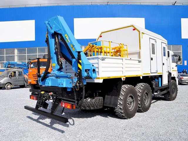 Фото №5: Агрегат ремонта и обслуживания качалок КАМАЗ 43118-3017-50 с КМУ ИМ-95