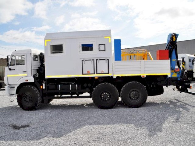 Фото №3: Агрегат ремонта и обслуживания качалок КАМАЗ 43118-3017-50 с КМУ ИМ-95