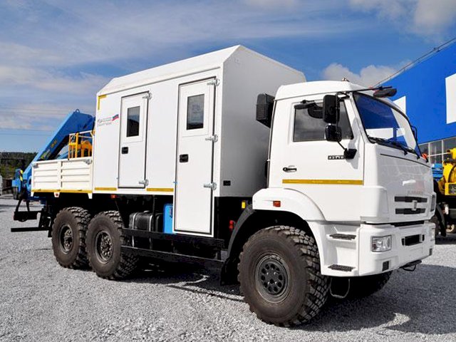 Фото №2: Агрегат ремонта и обслуживания качалок КАМАЗ 43118-3017-50 с КМУ ИМ-95