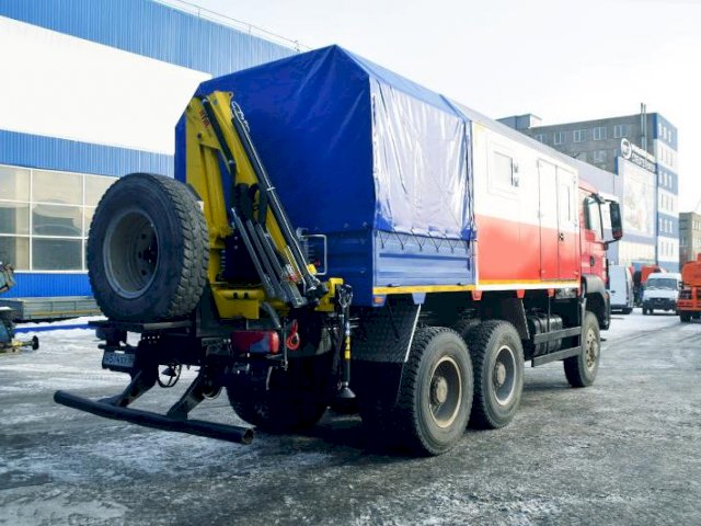 Фото №5: Передвижная мастерская MAN с КМУ HYVA HA70 E2 (008)