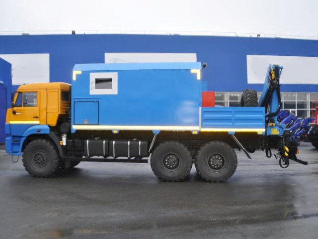 Фото №9: Передвижная мастерская КАМАЗ 43118-3086-50 с КМУ ИМ-95 (005, г-р EG-202)