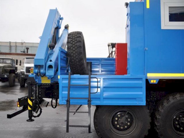 Фото №7: Передвижная мастерская КАМАЗ 43118-3086-50 с КМУ ИМ-95 (005, г-р EG-202)