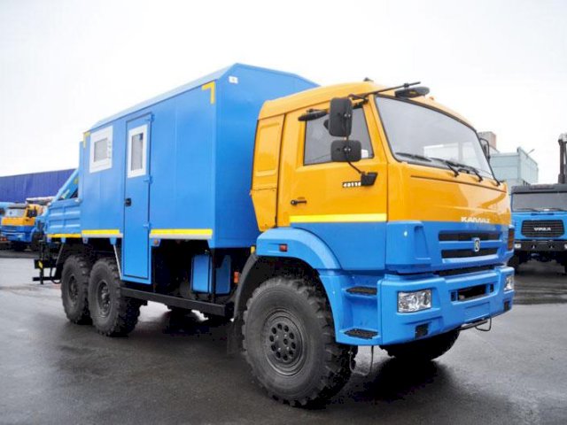 Фото №3: Передвижная мастерская КАМАЗ 43118-3086-50 с КМУ ИМ-95 (005, г-р EG-202)