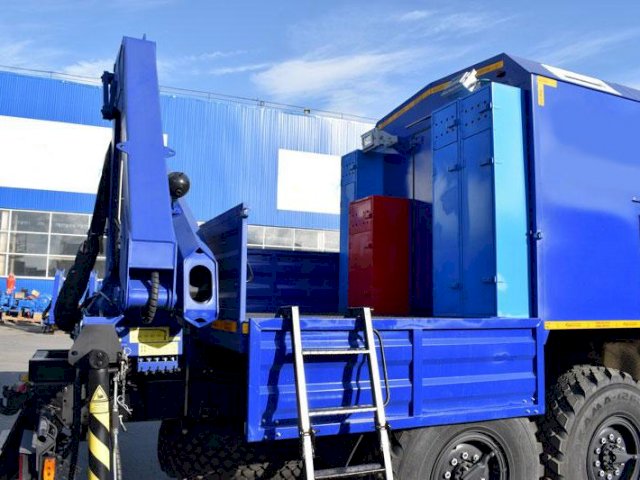 Фото №9: Передвижная мастерская КАМАЗ 43118-3078-76(RR) с КМУ АНТ 8.5-2 (039, г-р EG-202)