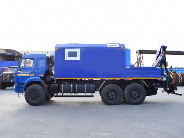 Фото №4: Передвижная мастерская КАМАЗ 43118-3078-76(RR) с КМУ АНТ 8.5-2 (039, г-р EG-202)