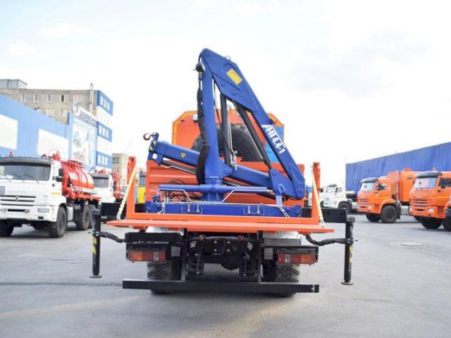 Фото №13: Передвижная мастерская КАМАЗ 43118-3059-46 с КМУ АНТ 4.4-1 (018, г-р EG-202)