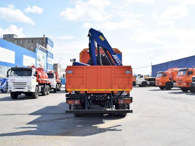 Фото №6: Передвижная мастерская КАМАЗ 43118-3059-46 с КМУ АНТ 4.4-1 (018, г-р EG-202)