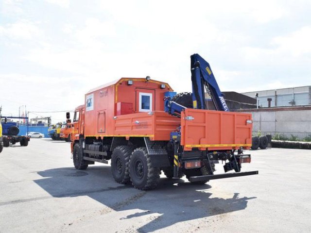 Фото №5: Передвижная мастерская КАМАЗ 43118-3059-46 с КМУ АНТ 4.4-1 (018, г-р EG-202)