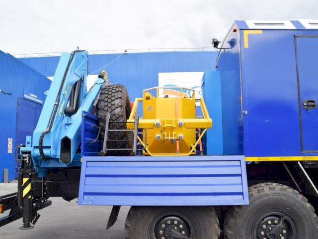 Фото №21: Передвижная мастерская КАМАЗ 43118-3027-50 с КМУ ИМ-150 (019, г-р EG-202)