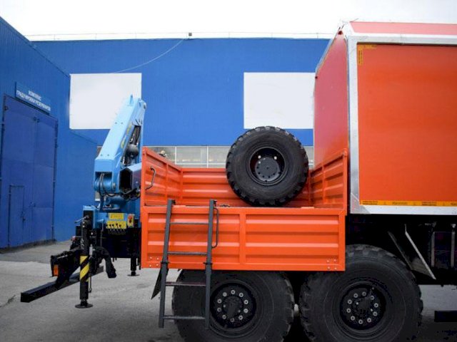 Фото №19: Передвижная мастерская КАМАЗ 43118-3017-50 с КМУ ИМ-100