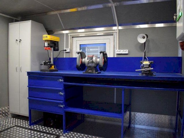 Фото №16: Передвижная мастерская КАМАЗ 43118-3017-50 с КМУ ИМ-100