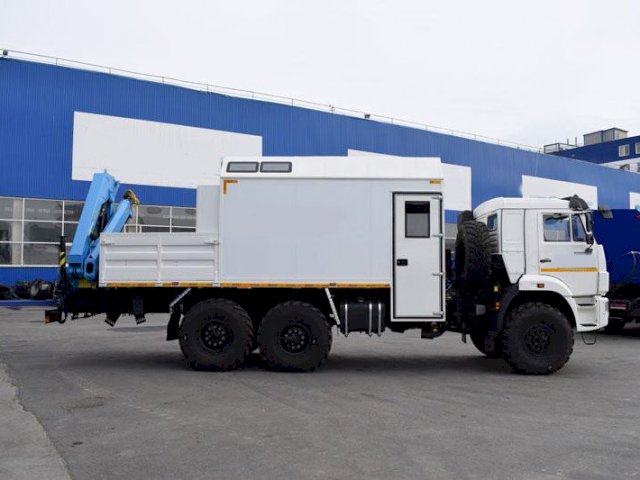 Фото №9: Передвижная мастерская КАМАЗ 43118-3027-50 с КМУ ИМ-95 (044, г-р EG-202)