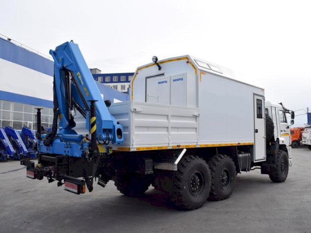 Фото №8: Передвижная мастерская КАМАЗ 43118-3027-50 с КМУ ИМ-95 (044, г-р EG-202)