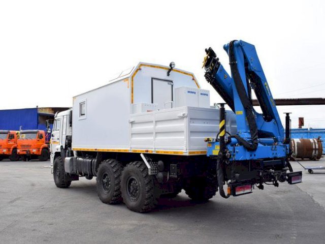 Фото №6: Передвижная мастерская КАМАЗ 43118-3027-50 с КМУ ИМ-95 (044, г-р EG-202)